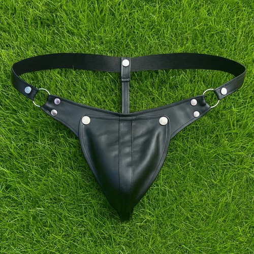 Men jockstrap leather - jockstrap,