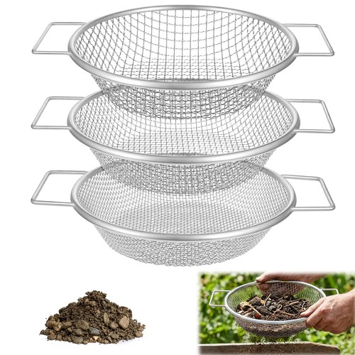 Soil sifter gardening - gardening, mesh