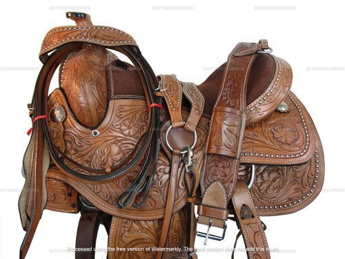 Western saddle barrel racing - western,