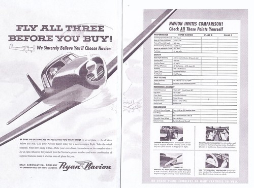 1951 navion aircraft - navion,
