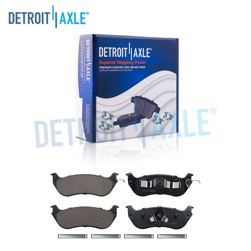 Rear ceramic brake pads for - brake,