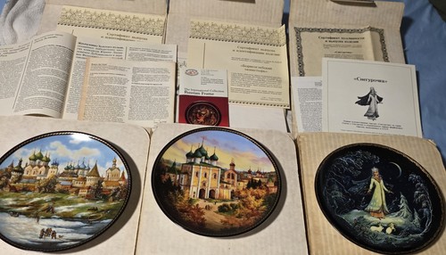 Bradford exchange plates - 3,