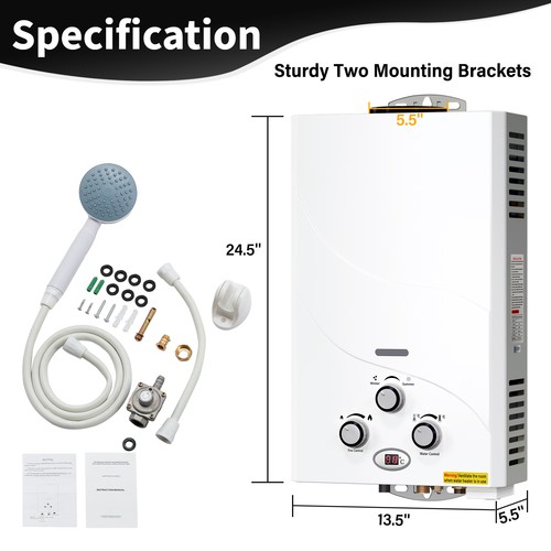 18l 5gpm tankless lpg - 18l,