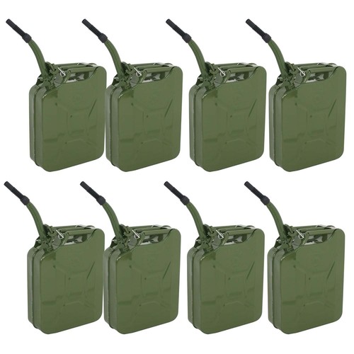 8pcs gallon jerry can - gallon, steel