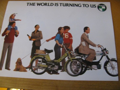 1978 puch moped - moped, brochure