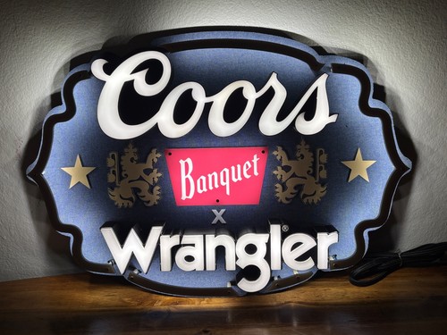 Coors banquet beer - led, bar