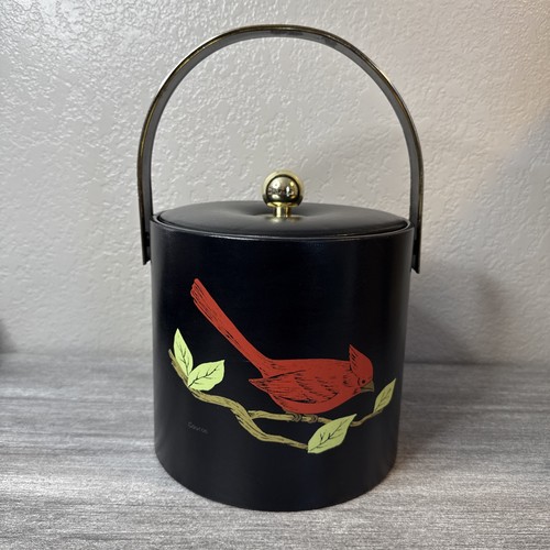 Vintage couroc black gold red - gold,