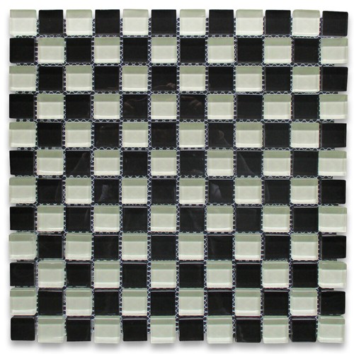 A24001 glass mosaic - tile, white