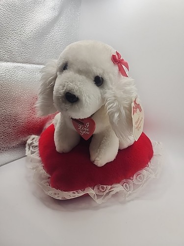 Wallace berrie white - white, dog
