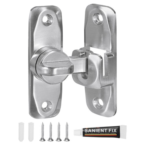 180 barn door lock zinc - 90/180°barn,