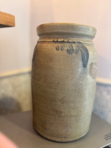 19th salt glazed stoneware - salt,