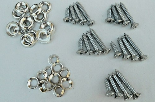 Chrome screw kit for - chrome,