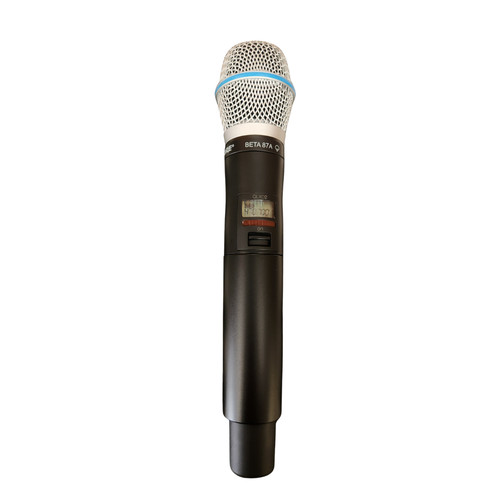 Shure qlxd2 b87a handheld - qlxd2/b87a,