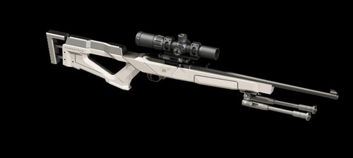 Ruger printed stock - 3d,