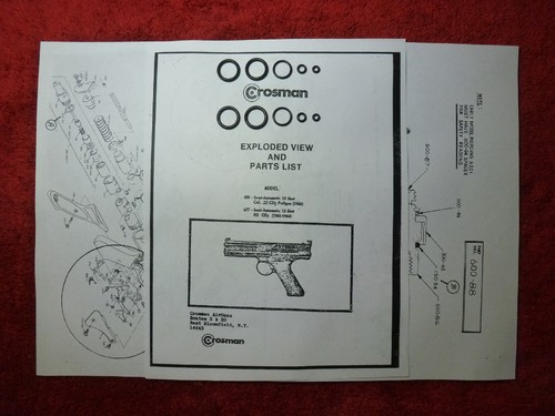 Crosman model 600 677 co2 - crosman,