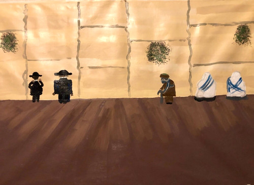 Painting original western - original,
