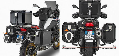 Givi luggage rack - givi, trekker