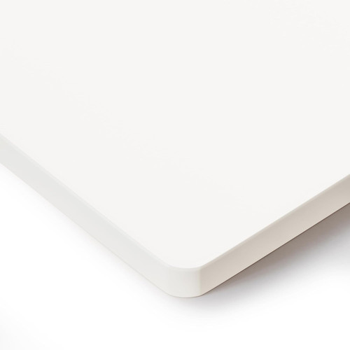 White particle board - particle, table