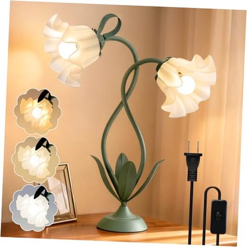 Flower desk lamp vintage - ,