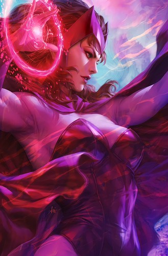 Scarlet witch marvel - scarlet,