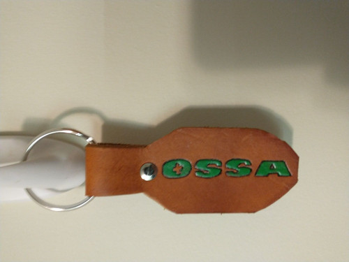 Ossa motorcycle key ring and - ossa,