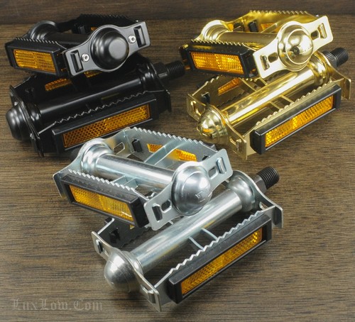 Classic rattrap bicycle pedals - classic,