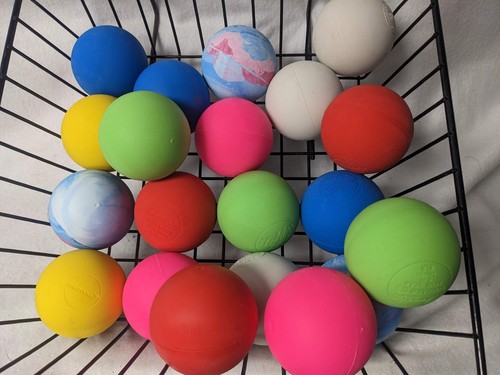 Lacrosse balls new one piece - one,