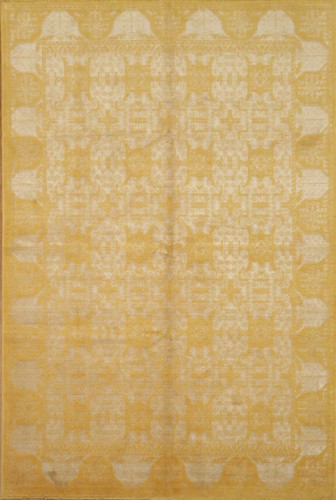 Elegant gold area rug - gold, ft
