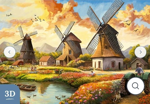 Mosaic puzzles 500 piece - puzzles,
