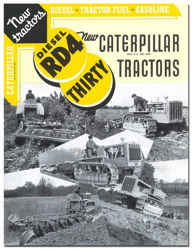 Caterpillar rd4 and - caterpillar, thirty