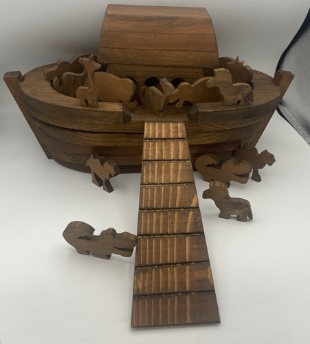 Vtg handcrafted noah - handcrafted, noah's