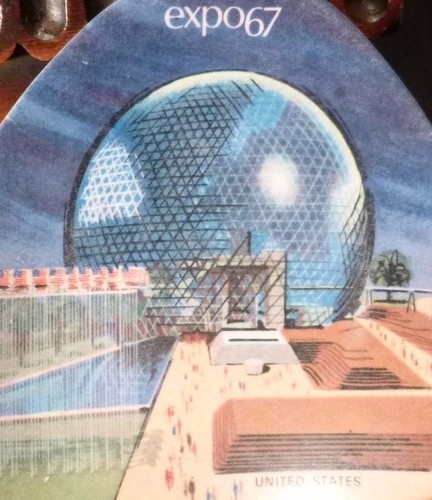 Vintage expo souvenir - souvenir, dish