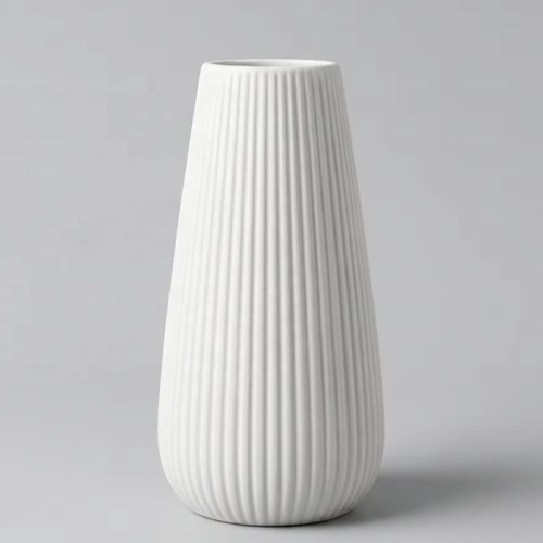 Tall luxury white ceramic - tall, vase