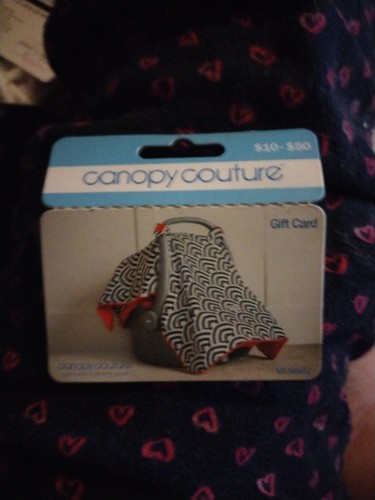 Canopy couture gift - gift, card
