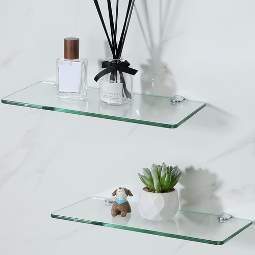 Glass floating shelves for - glass,