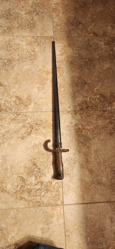 French m1874 gras bayonet - m1874,