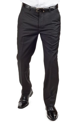 Slim tailored fit solid - fit, black