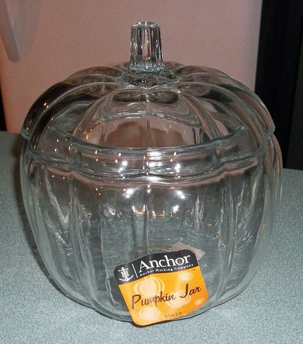 Vintage anchor hocking - anchor, clear