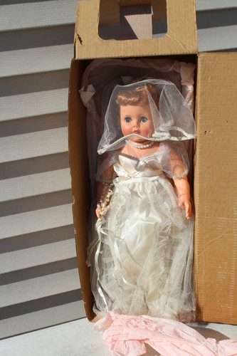 Vtg 1958 nasco wedding doll - wedding,