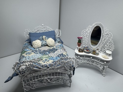 Vtg dollhouse furniture - dollhouse,