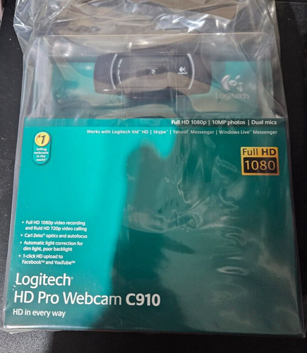 Logitech pro webcam - hd, c910