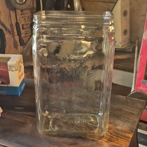 Vintage 1930s exide glass - vintage,