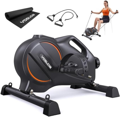 Under desk bike with - bike,