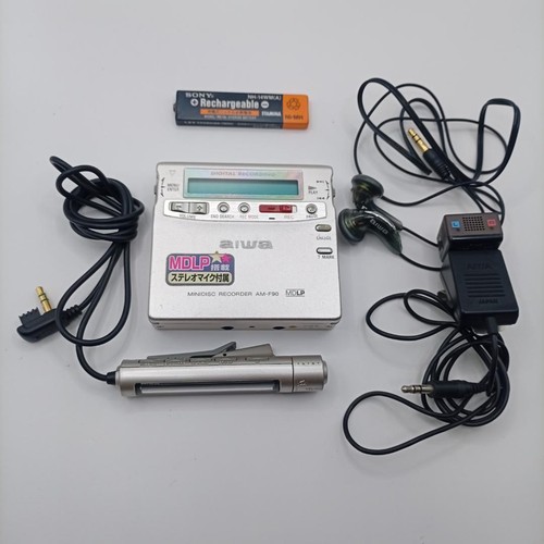 Aiwa f90 walkman - md, silver
