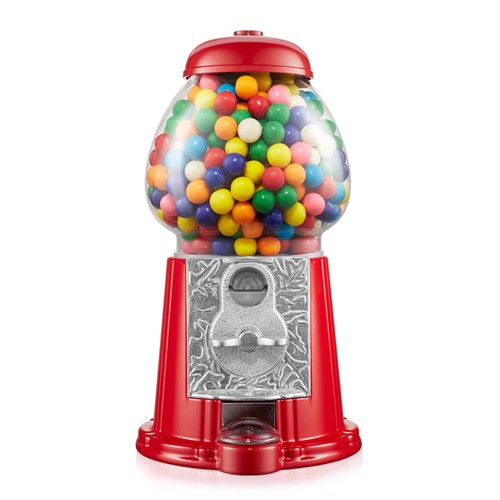 Gumball machine with coin - 12",