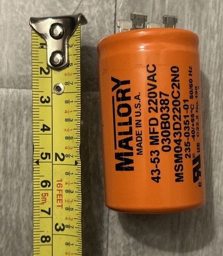 Capacitor garage door opener - door,