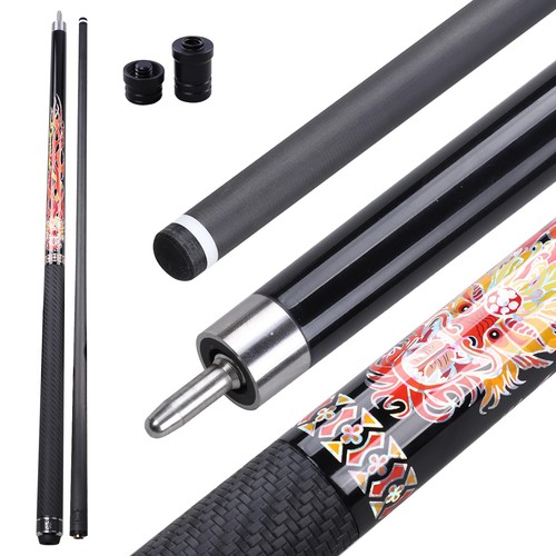 Crown carbon fiber pool cue - pool,