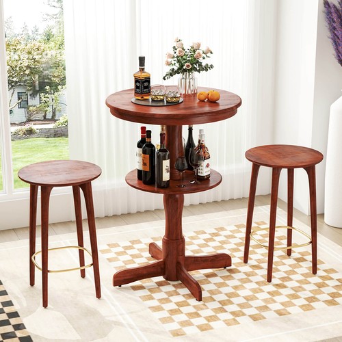 Tier round high top - table, w/