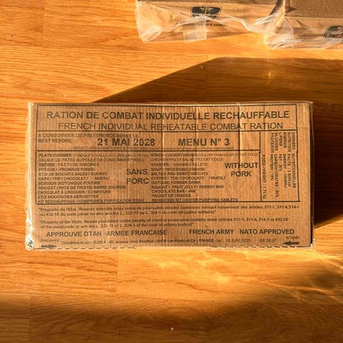 French military mre random - french,