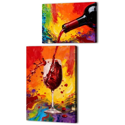 Kitchen wine wall decor - wine,